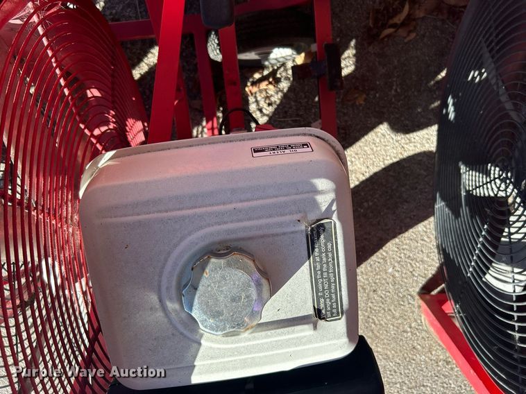 image for item OM9102 (3) Super Vac 724G4-H fans and Tempest Power Blower