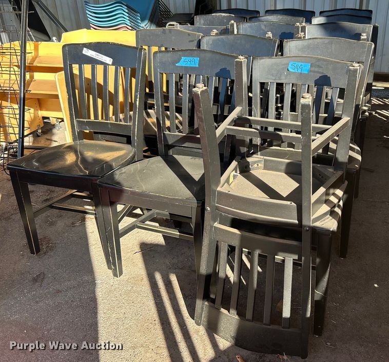 image for item OM9103 Approximately (18) chairs