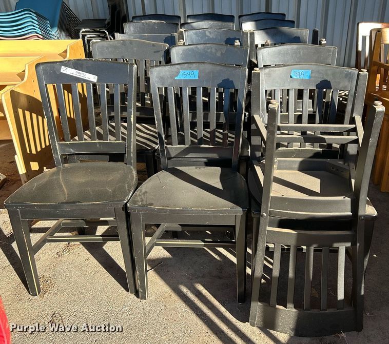 image for item OM9103 Approximately (18) chairs