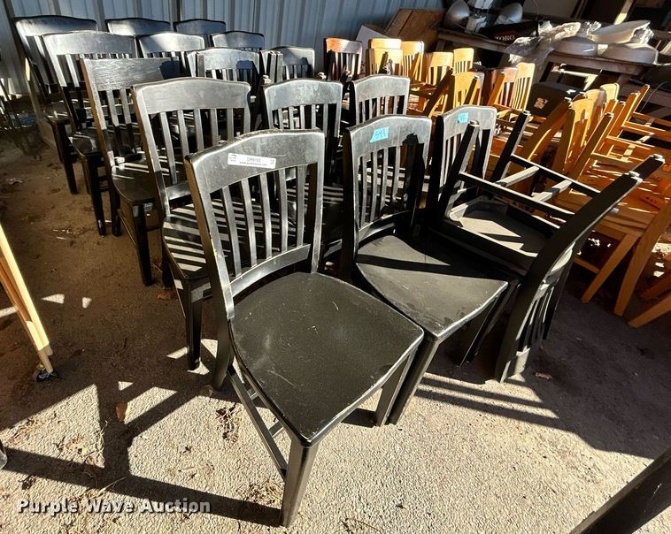 image for item OM9103 Approximately (18) chairs