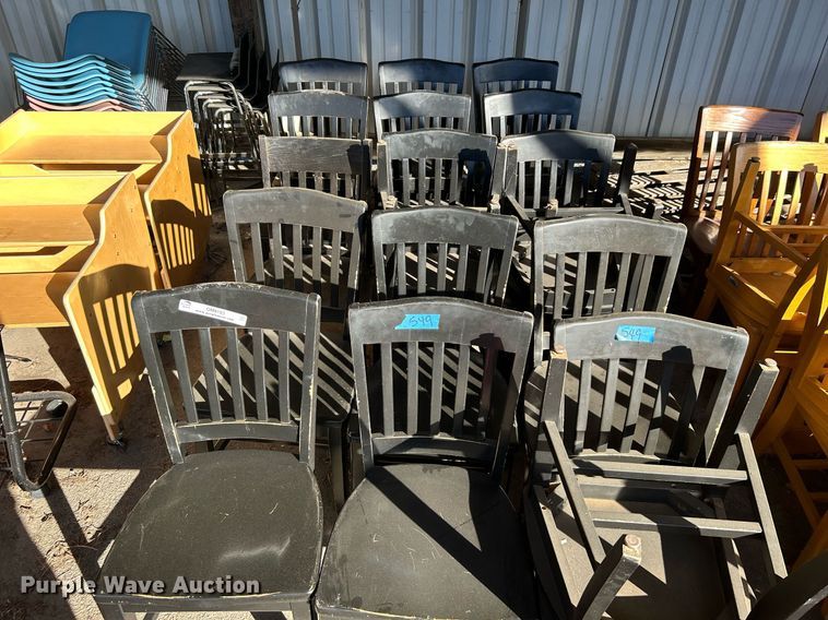 image for item OM9103 Approximately (18) chairs