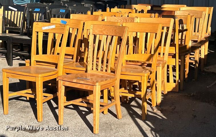 image for item OM9104 Approximately (25) chairs