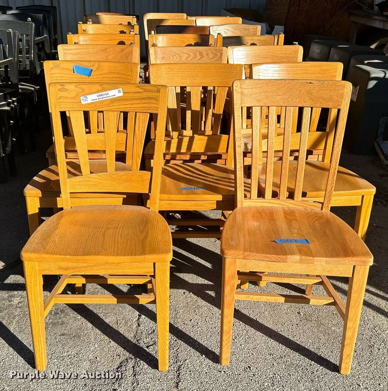image for item OM9104 Approximately (25) chairs
