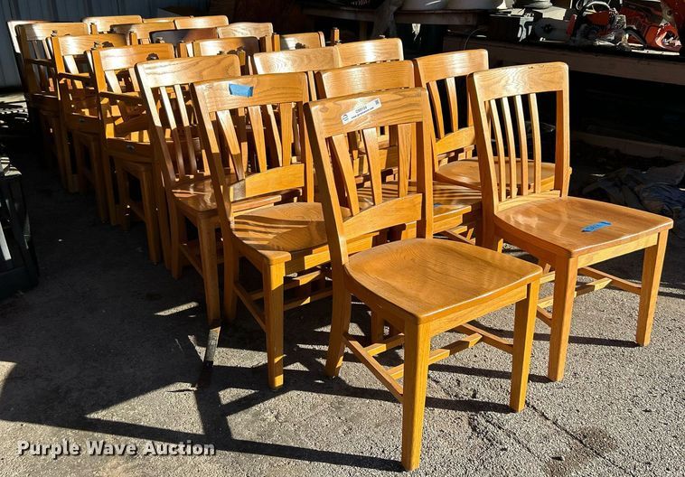 image for item OM9104 Approximately (25) chairs