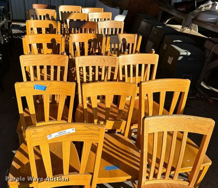 image for item OM9104 Approximately (25) chairs