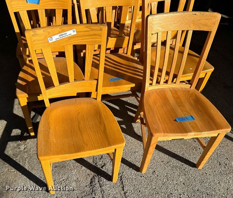 image for item OM9104 Approximately (25) chairs