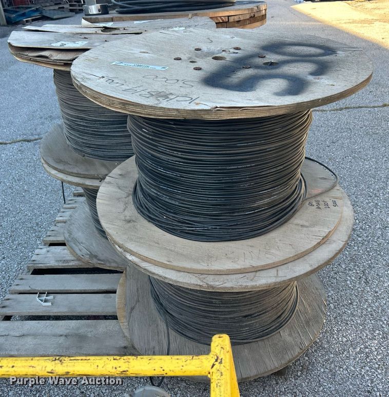 image for item OM9106 (9) spools of fiber optic cable