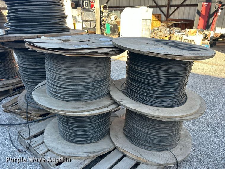 image for item OM9106 (9) spools of fiber optic cable