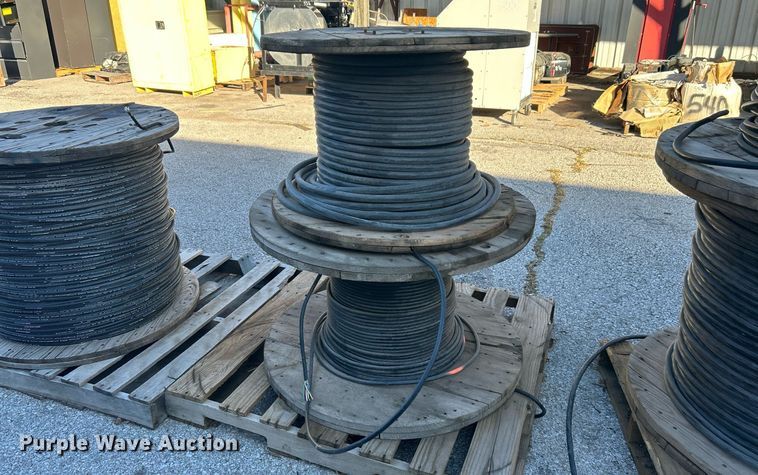 image for item OM9106 (9) spools of fiber optic cable