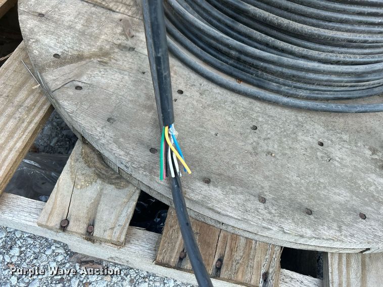 image for item OM9106 (9) spools of fiber optic cable