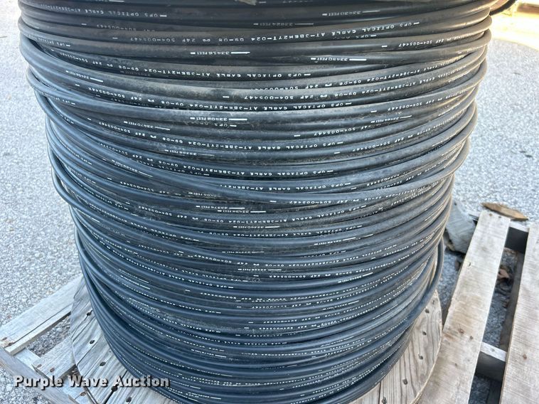 image for item OM9106 (9) spools of fiber optic cable