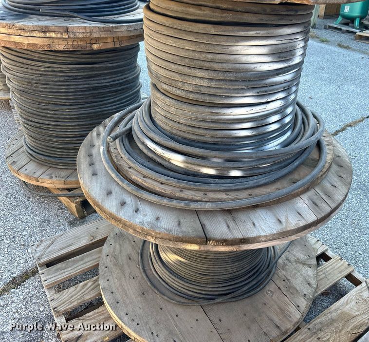 image for item OM9106 (9) spools of fiber optic cable