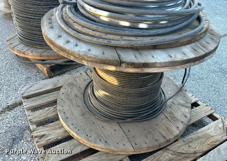 image for item OM9106 (9) spools of fiber optic cable