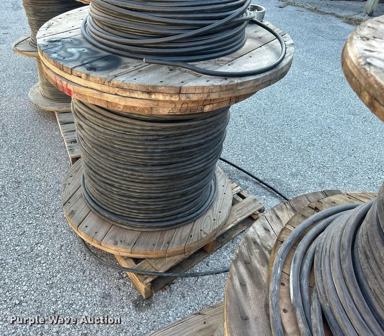 image for item OM9106 (9) spools of fiber optic cable