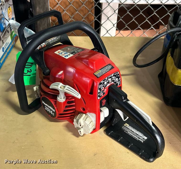 image for item OM9118 Homelite 3514C  chainsaw