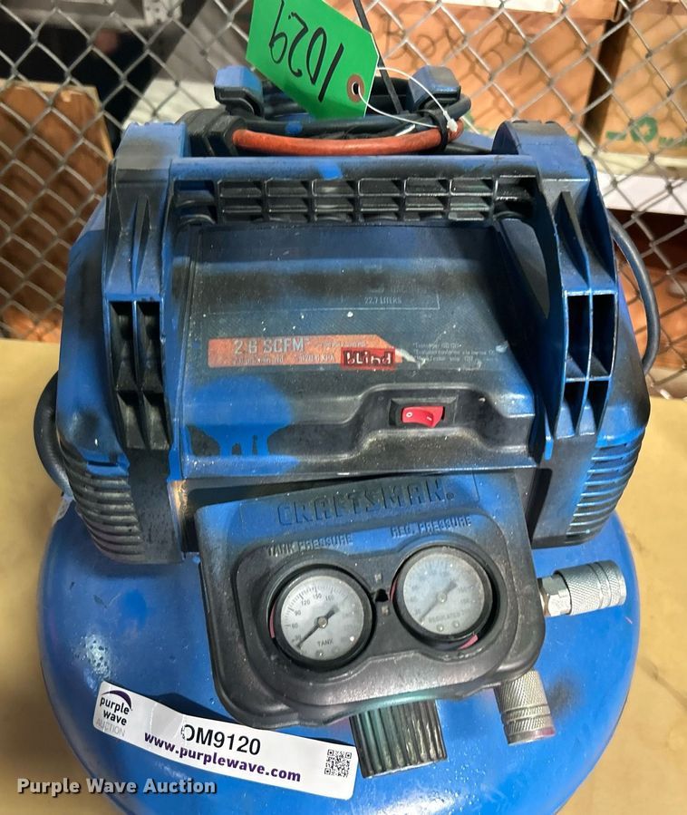 image for item OM9120 Craftsman  air compressor