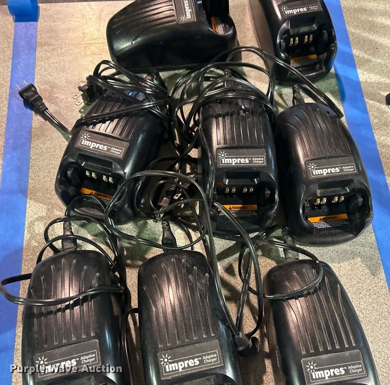 image for item OM9133 (7) Motorola WPLN4114AR Impres Adaptive battery chargers