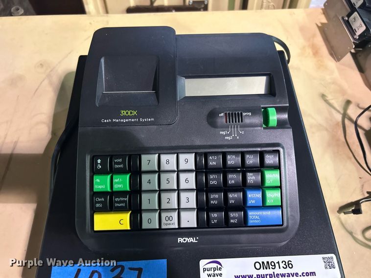image for item OM9136 Royal 310DX cash register