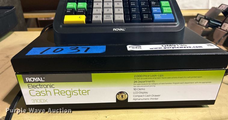 image for item OM9136 Royal 310DX cash register