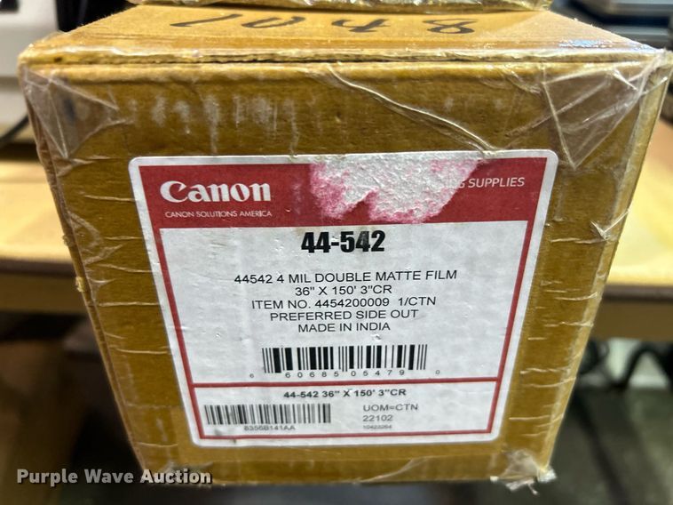 image for item OM9140 Canon plot paper