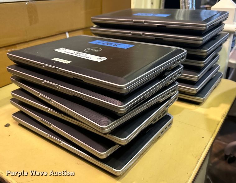 image for item OM9141 Approximately (13) Dell laptops