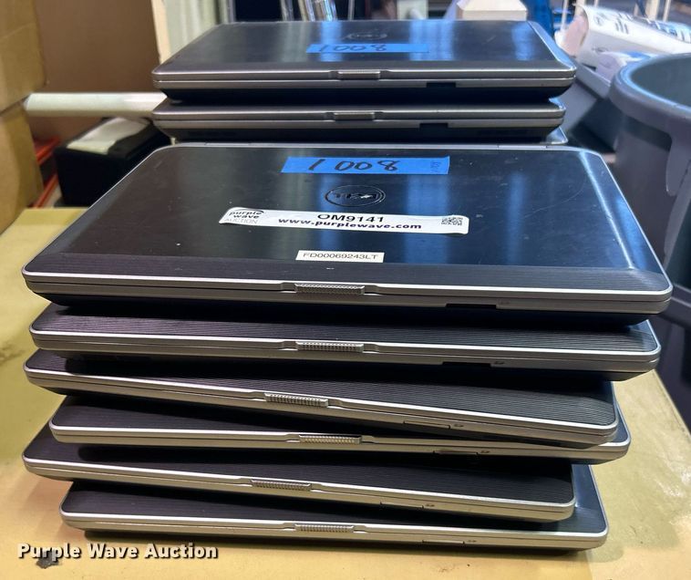 image for item OM9141 Approximately (13) Dell laptops