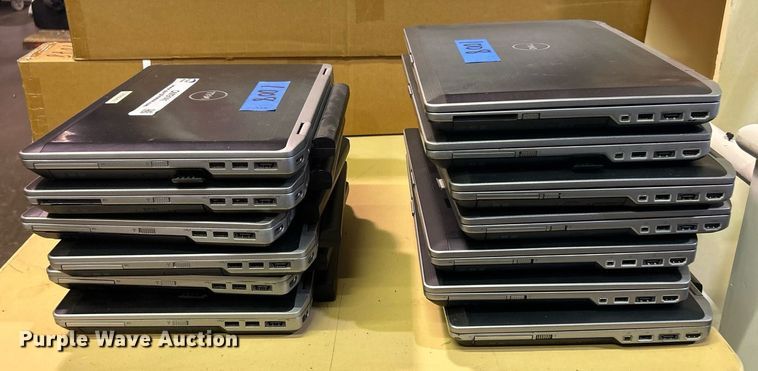 image for item OM9141 Approximately (13) Dell laptops