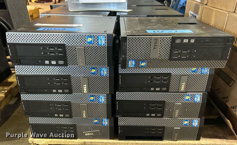 image for item OM9154 Approximately (24) Dell Optiplex 790 CPUs