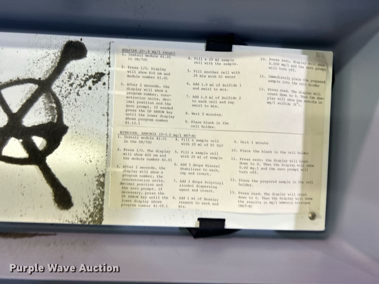 image for item OM9157 Hach DR/700 Coloimeter water testing equipment