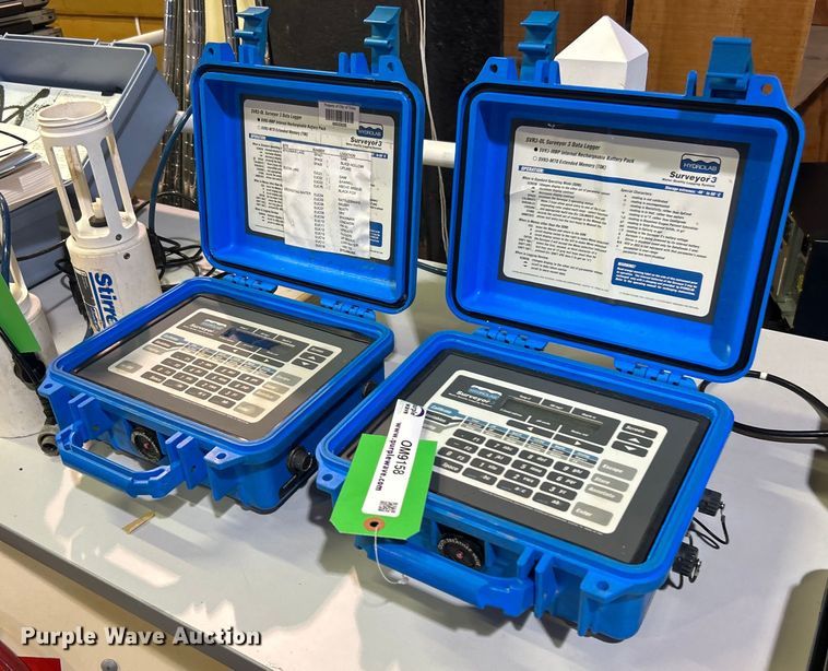 image for item OM9158 (2) Hydrolab Surveyor 3 water testing systems