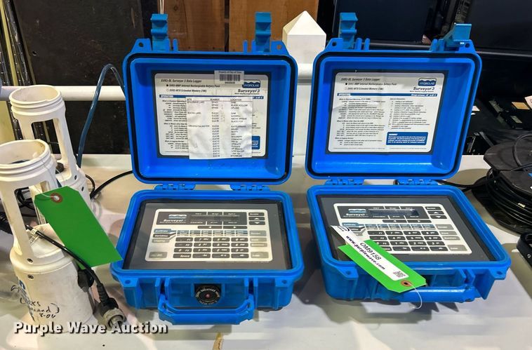 image for item OM9158 (2) Hydrolab Surveyor 3 water testing systems