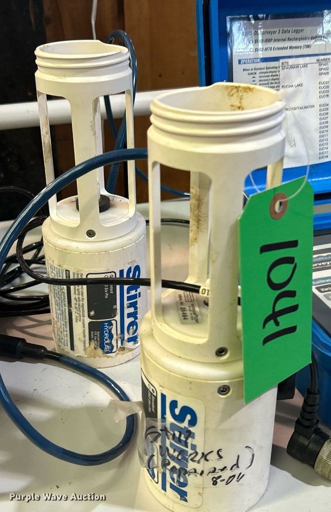 image for item OM9158 (2) Hydrolab Surveyor 3 water testing systems