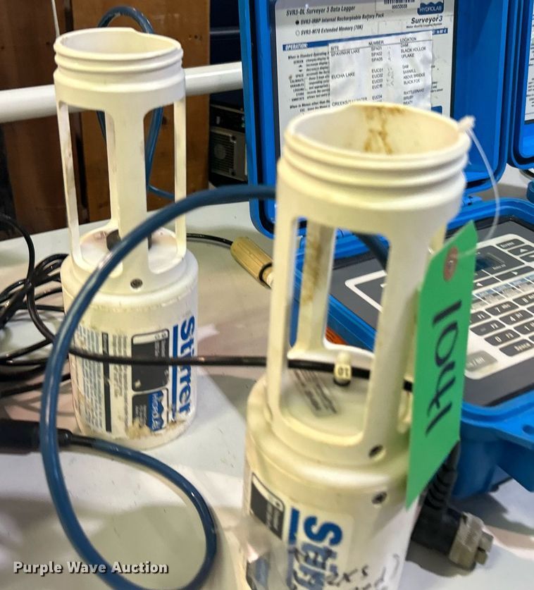 image for item OM9158 (2) Hydrolab Surveyor 3 water testing systems