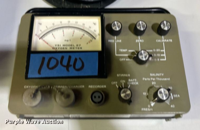 image for item OM9159 YSI 57 oxygen meter
