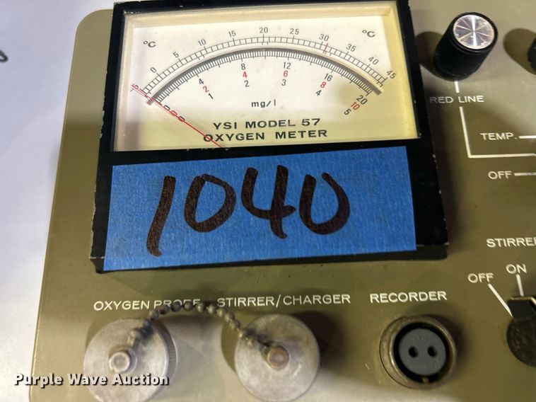image for item OM9159 YSI 57 oxygen meter