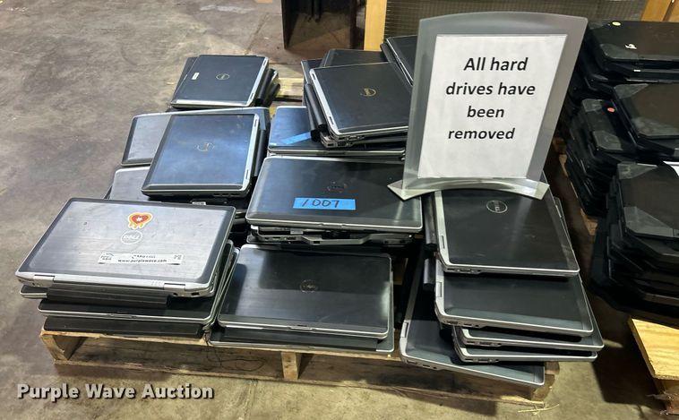 image for item OM9166 Approximately (50) Dell laptops