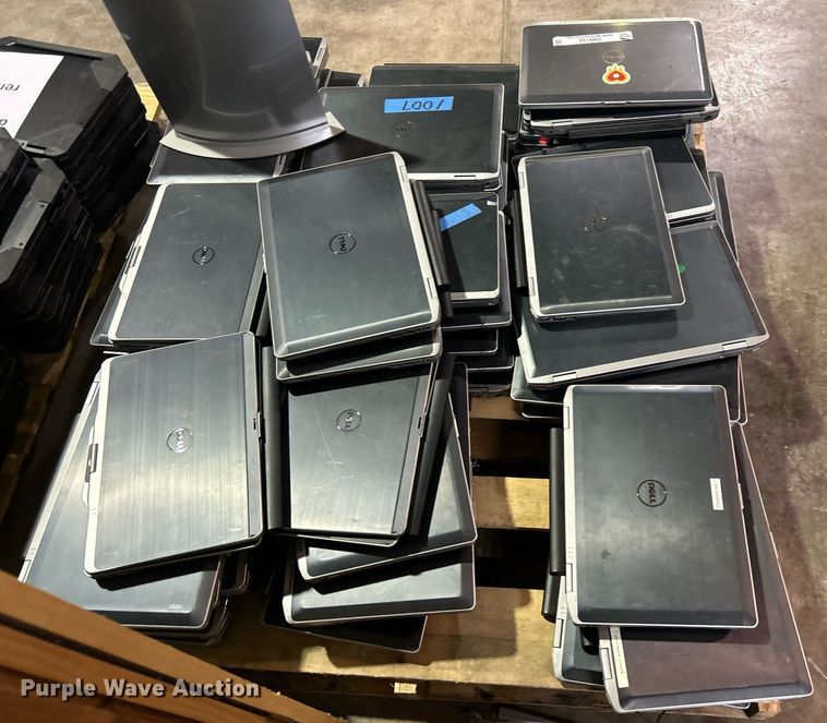 image for item OM9166 Approximately (50) Dell laptops