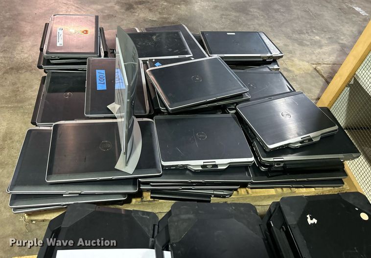 image for item OM9166 Approximately (50) Dell laptops