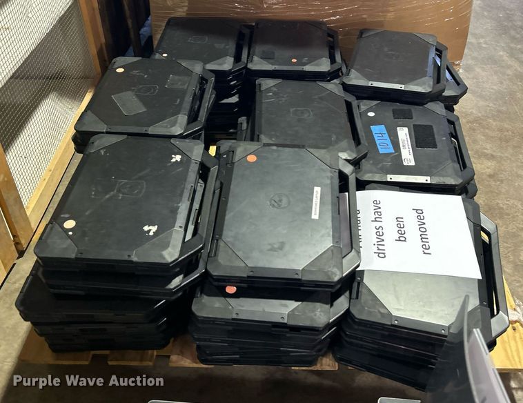 image for item OM9167 Approximately (42) Dell Latitude 5414 Rugged laptops