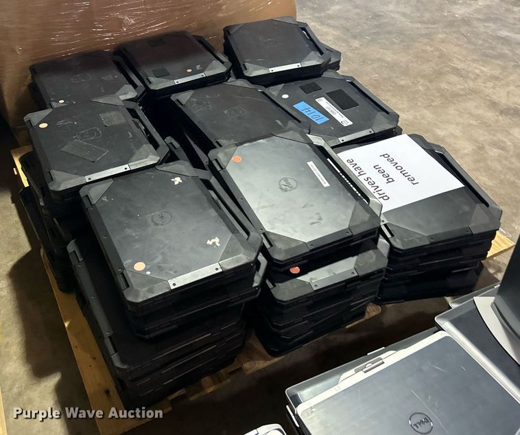 image for item OM9167 Approximately (42) Dell Latitude 5414 Rugged laptops
