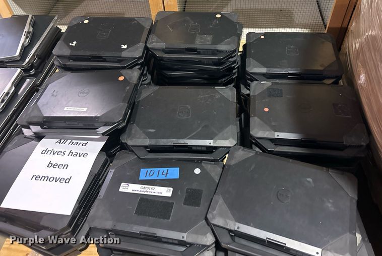 image for item OM9167 Approximately (42) Dell Latitude 5414 Rugged laptops