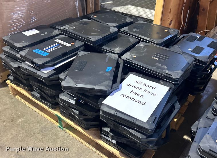 image for item OM9168 Approximately (74) Dell Latitude 5414 Rugged laptops