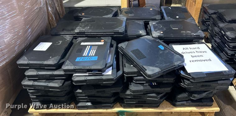 image for item OM9168 Approximately (74) Dell Latitude 5414 Rugged laptops