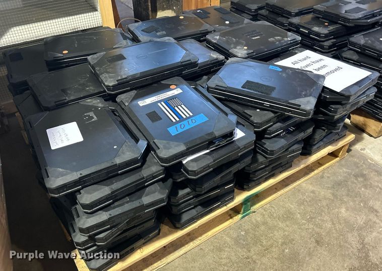 image for item OM9168 Approximately (74) Dell Latitude 5414 Rugged laptops