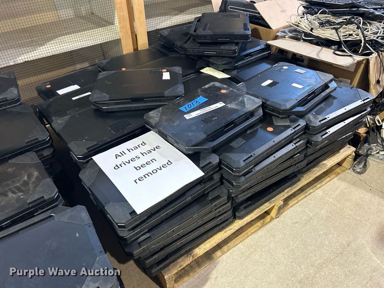 image for item OM9170 Approximately (74) Dell Latitude 5414 Rugged laptops