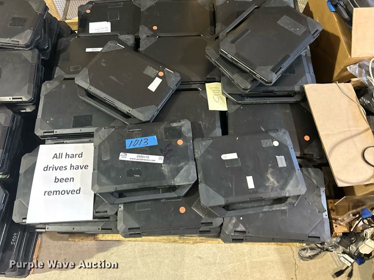 image for item OM9170 Approximately (74) Dell Latitude 5414 Rugged laptops
