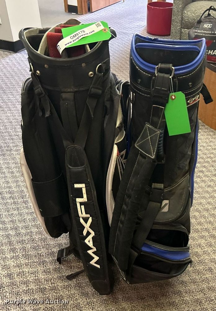 image for item OM9178 (2) golf bags