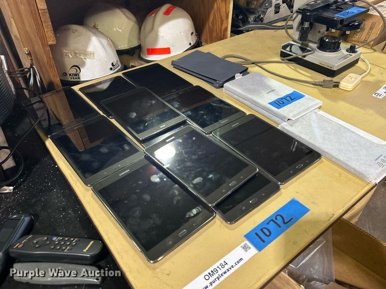 image for item OM9184 Approximately (11) Samsung tablets