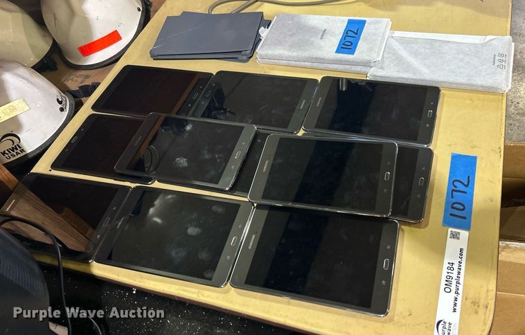 image for item OM9184 Approximately (11) Samsung tablets