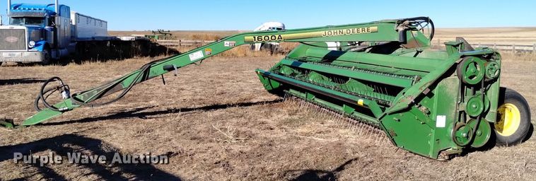 image for item DK8890 John Deere 1600A  windrower